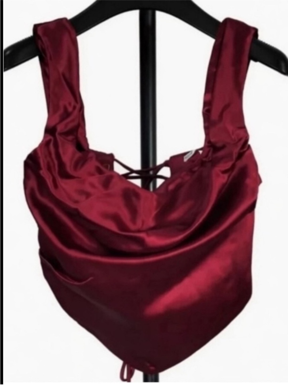 House of CB ‘Una’ Ruby Lace Up Corset $135/ Small NWOT - Picture 7 of 8